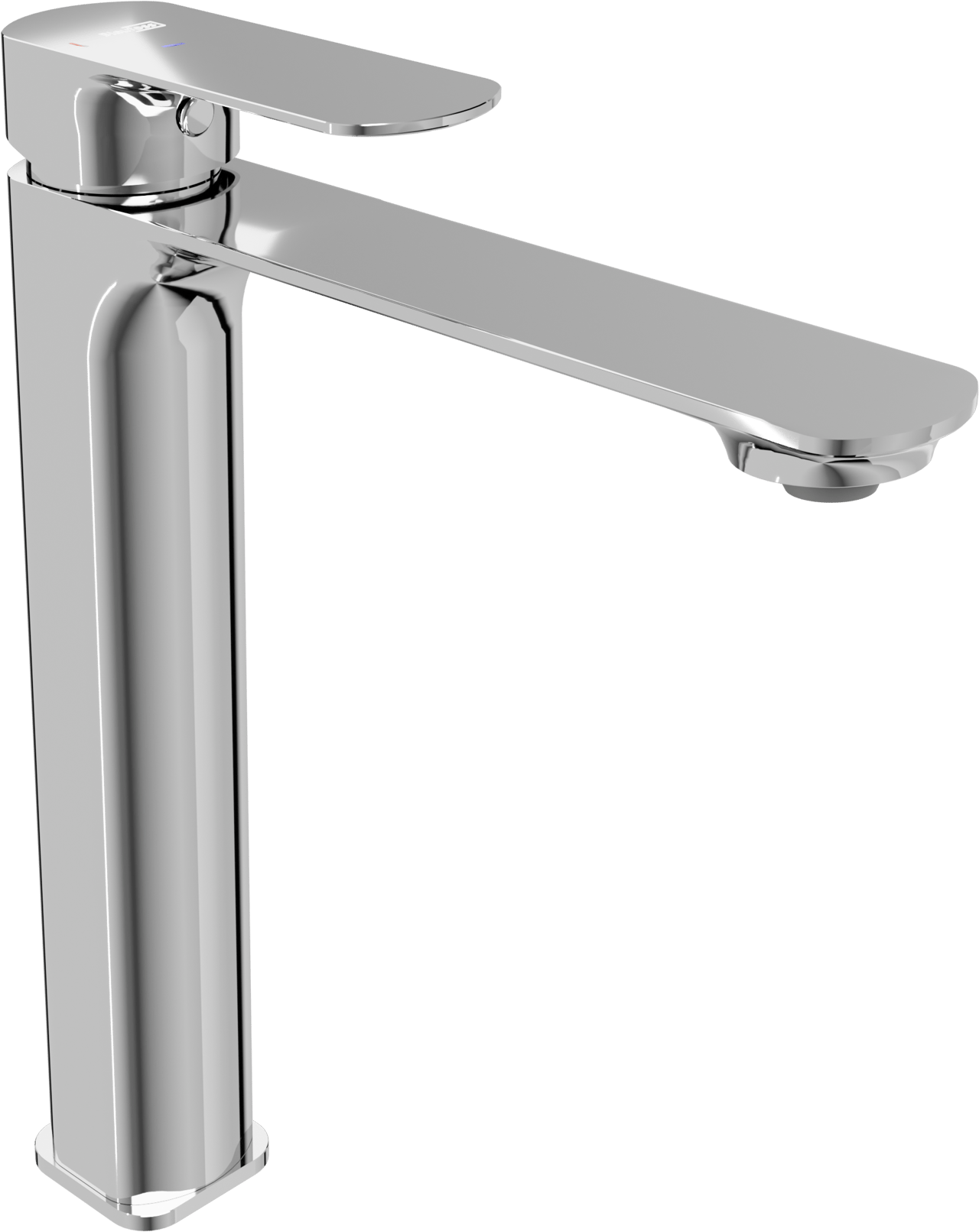 Blaufoss Bodan robinet de lavabo réhaussé chrome brillant