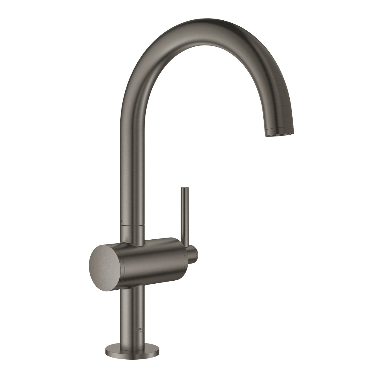 Grohe Atrio robinet de lavabo réhaussé Brushed Hard Graphite