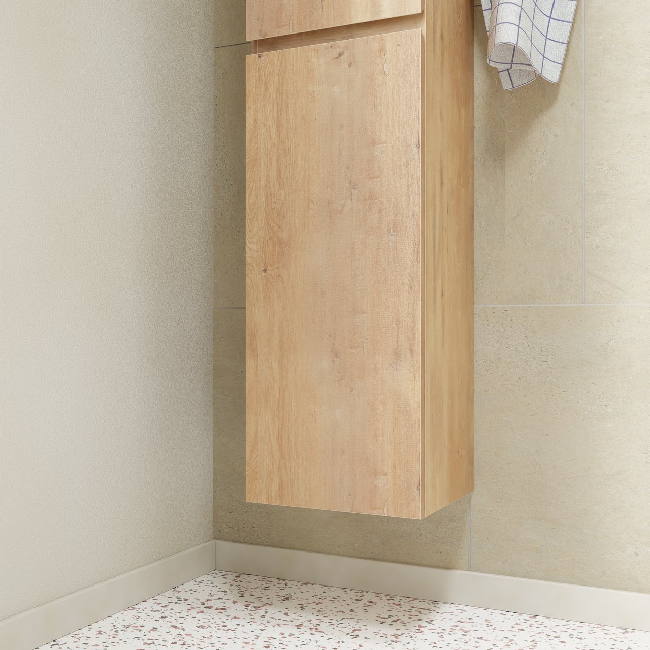 Santeg plinthes MDF prépeintes 12x70x2440mm (6 pièces)