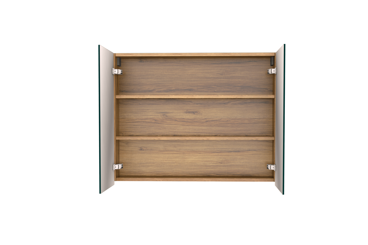 Balmani Lucida spiegelkast 90 x 72 cm teak