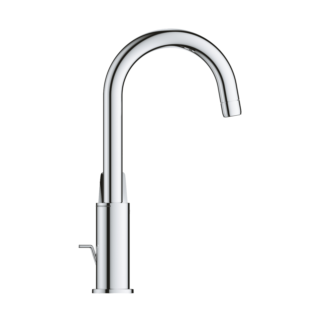 Grohe BauLoop robinet de lavabo réhaussé chrome brillant