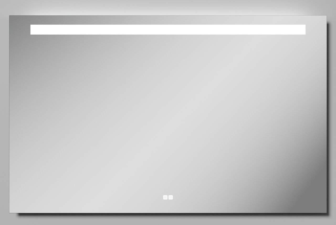 Luca Varess Solia miroir rectangulaire lumineux et chauffant 120 x 75 cm