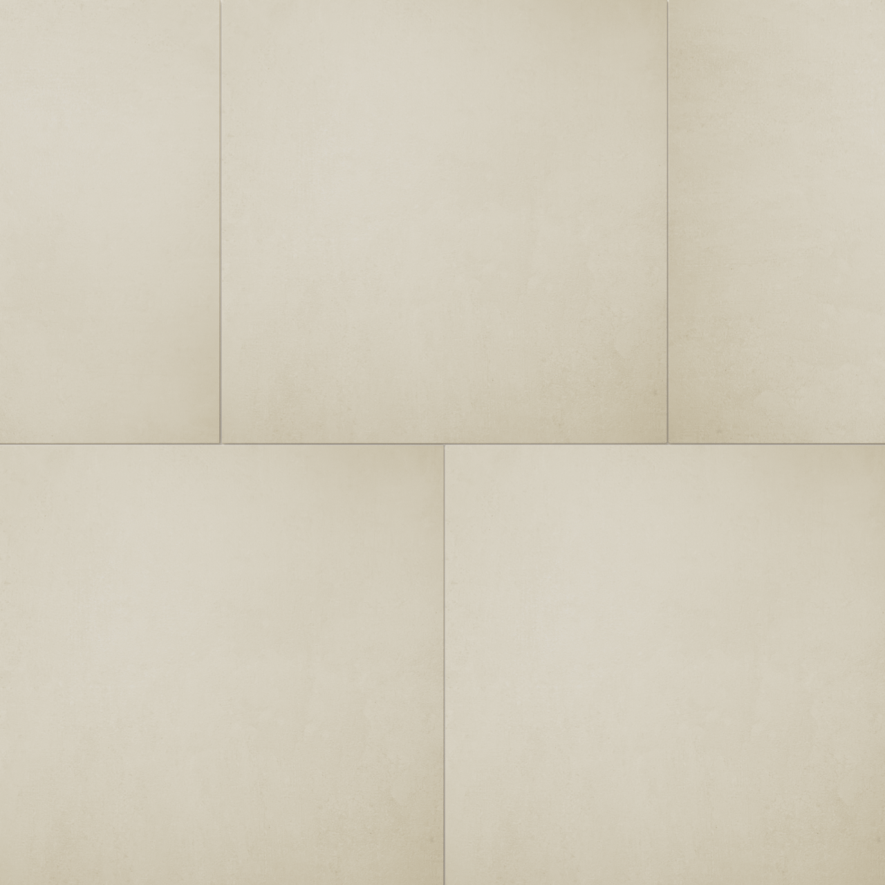 Carruzo Arav carrelage en céramique sol et mur 4 carreaux 60x60cm Crema