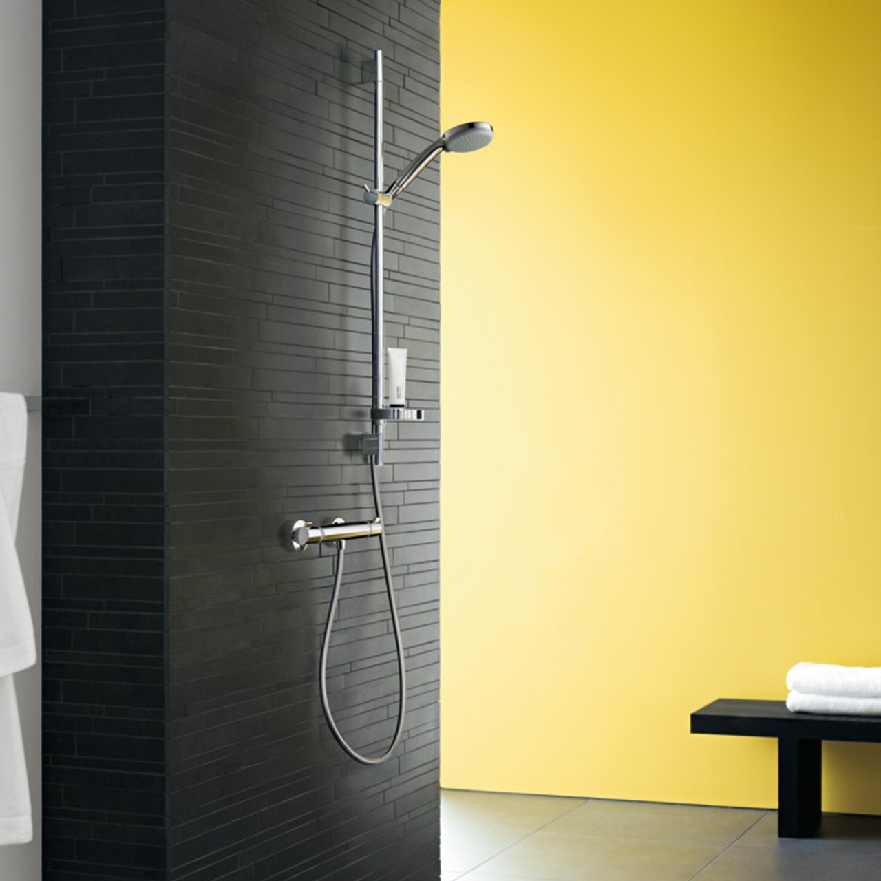 Hansgrohe Ecostat Comfort thermostatische douchekraan Glanzend Chroom