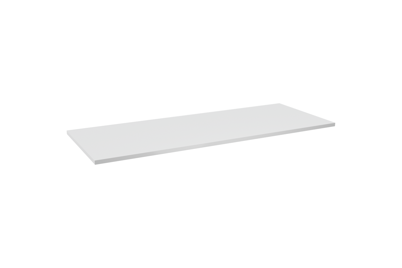 Linie Lado Einzel- oder Doppel Waschtischplatte matt Weiß verbundmarmor 120 x 46 cm