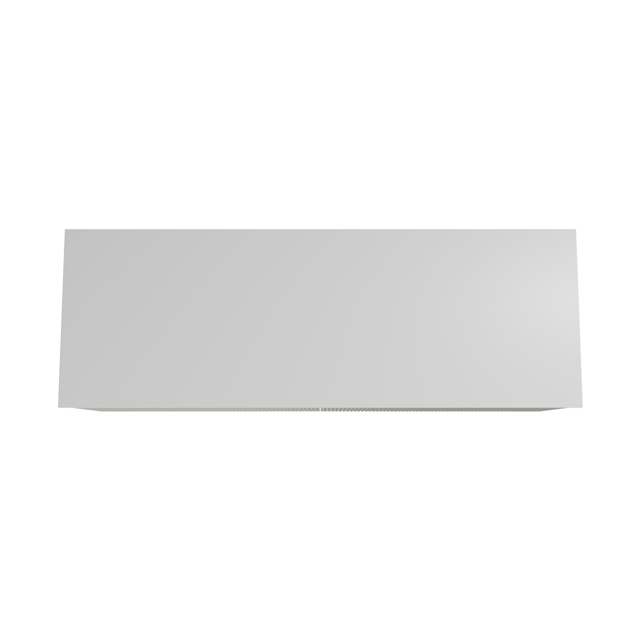 Storke Ribs meuble salle de bains suspendu 150 x 52 cm soie grise avec Tavola tablette simple ou double en solid surface blanc mat, Nervure droite symétrique verticale