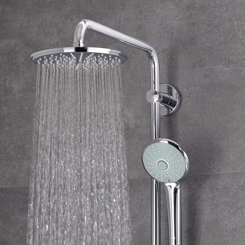 Grohe Euphoria System 310 regendoucheset thermostatische kraan glanzend chroom