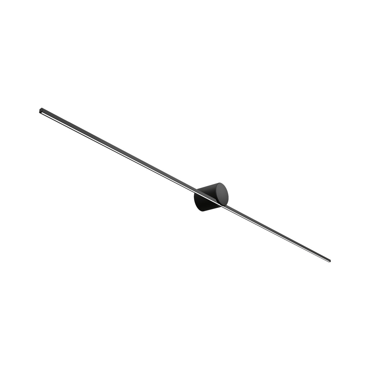 Balmani Compas LED Spiegelbeleuchtung: 120 cm, Schwarz
