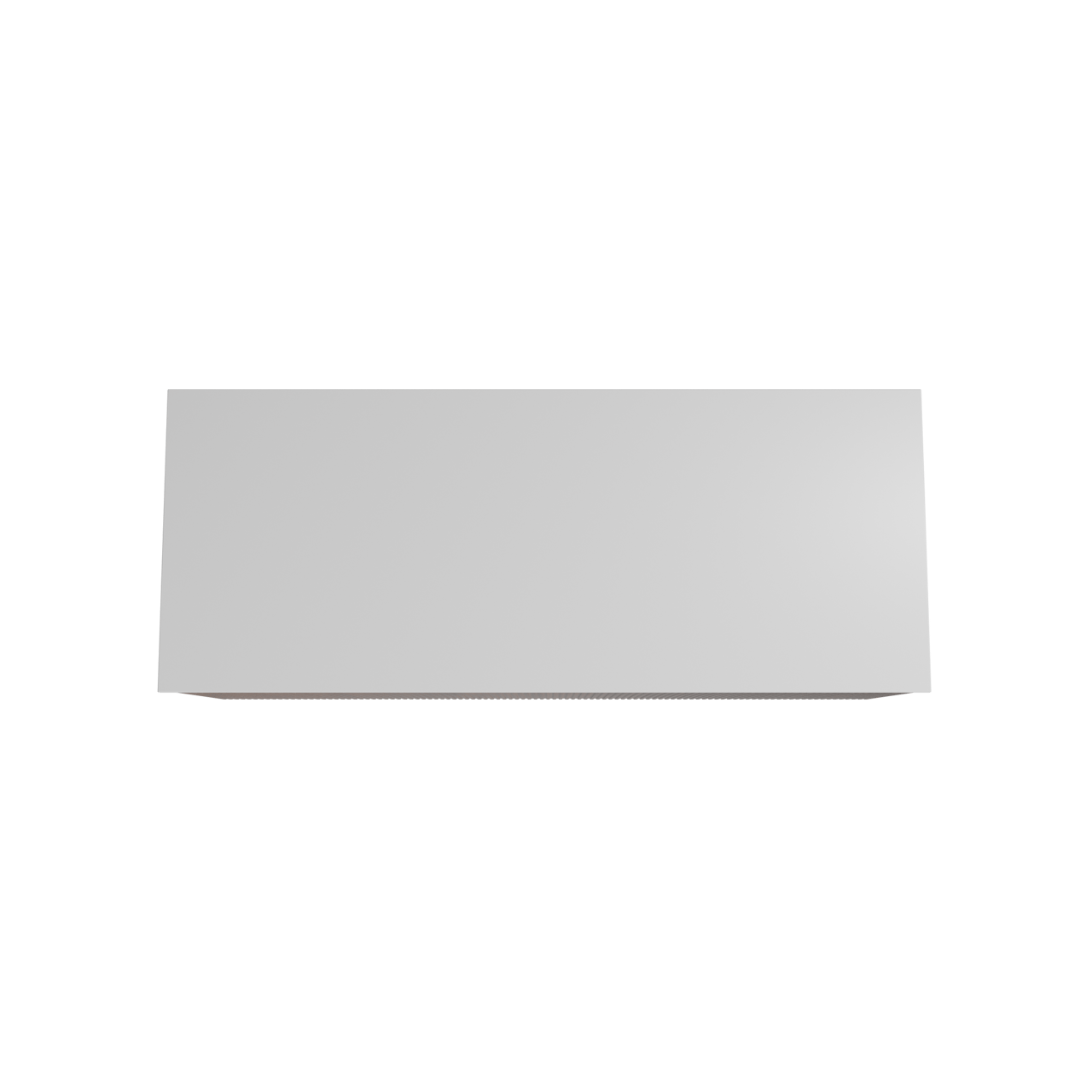 Storke Ribs zwevend badmeubel 130 x 52 cm notenhout met Tavola enkel of dubbel wastafelblad in solid surface mat wit, Verticale symmetrische rechte ribbel