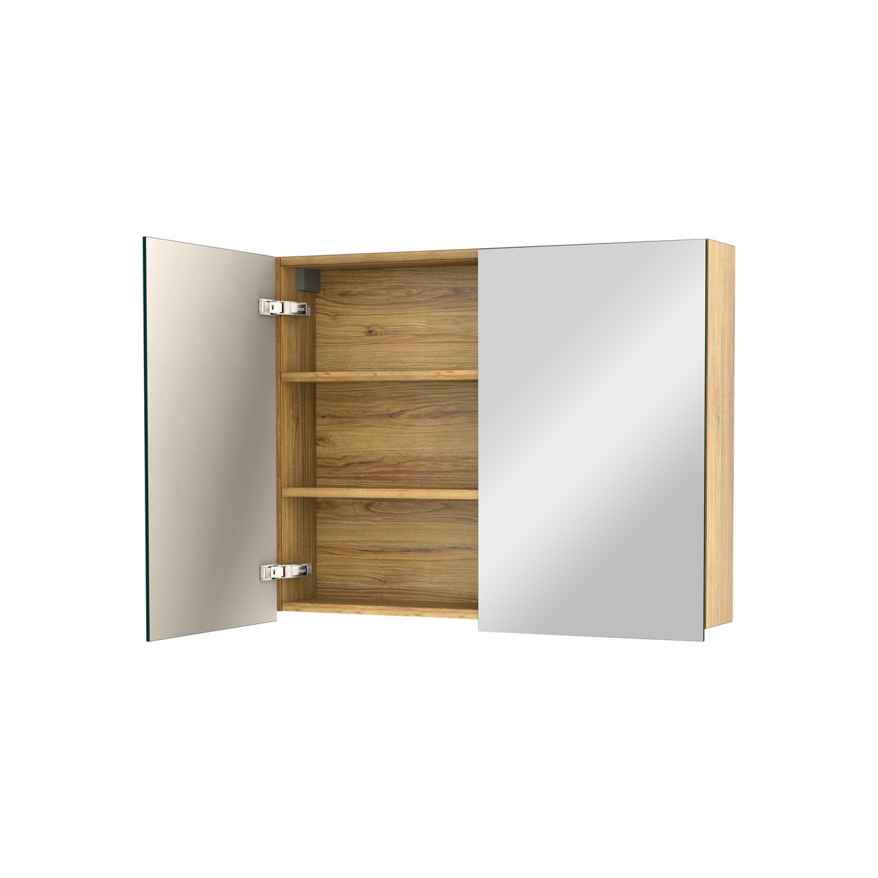 Balmani Lucida spiegelkast 90 x 72 cm teak
