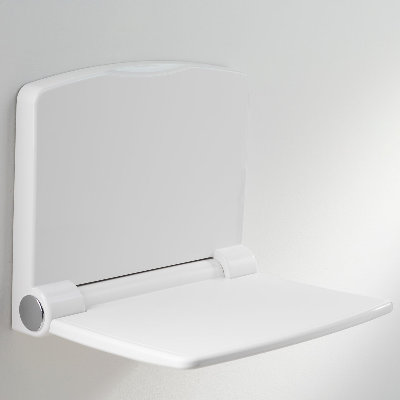 Luca Varess Comfort chaise de douche blanc 38 x 32 cm