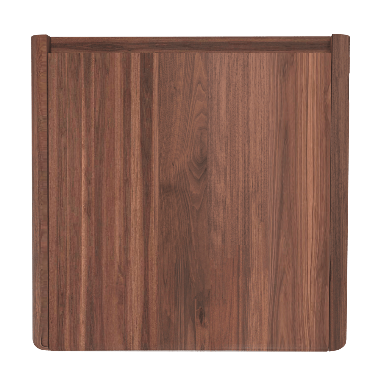 Balmani Fara meuble wc suspendu 45 x 22 cm noyer américain avec Fara lavabo en marbre Portoro Gold