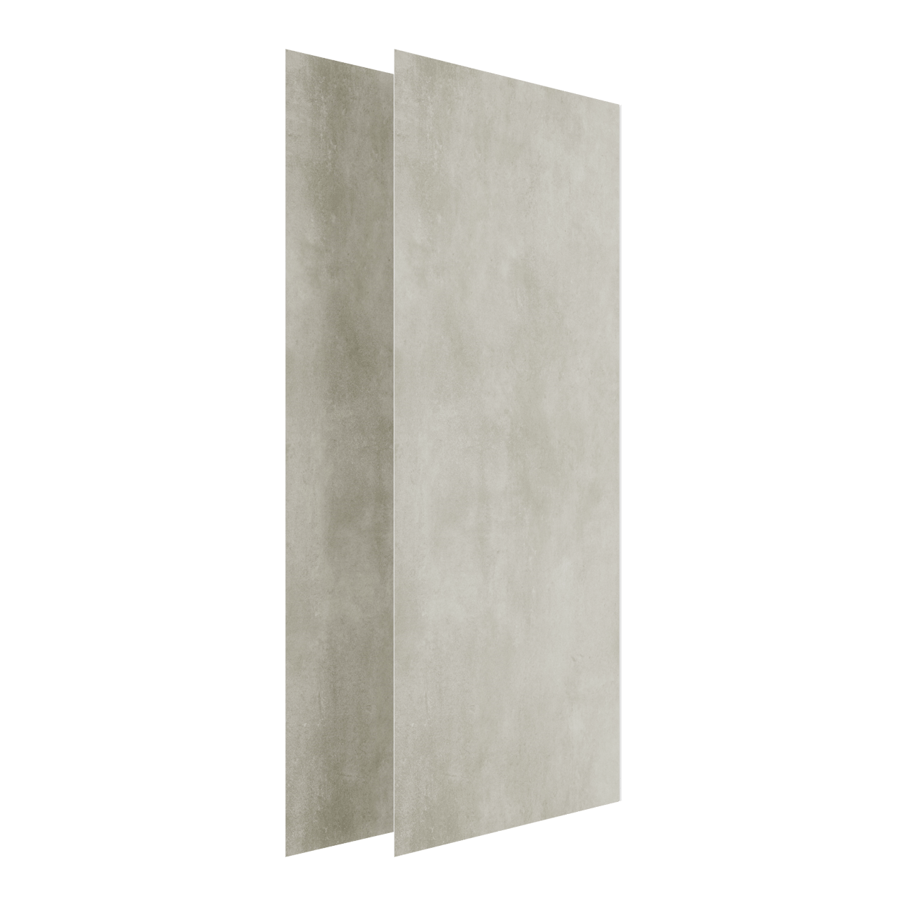 Linie Fresco Duschrückwand Set 2 x 90x210 cm, SPC, Casablanca Beige