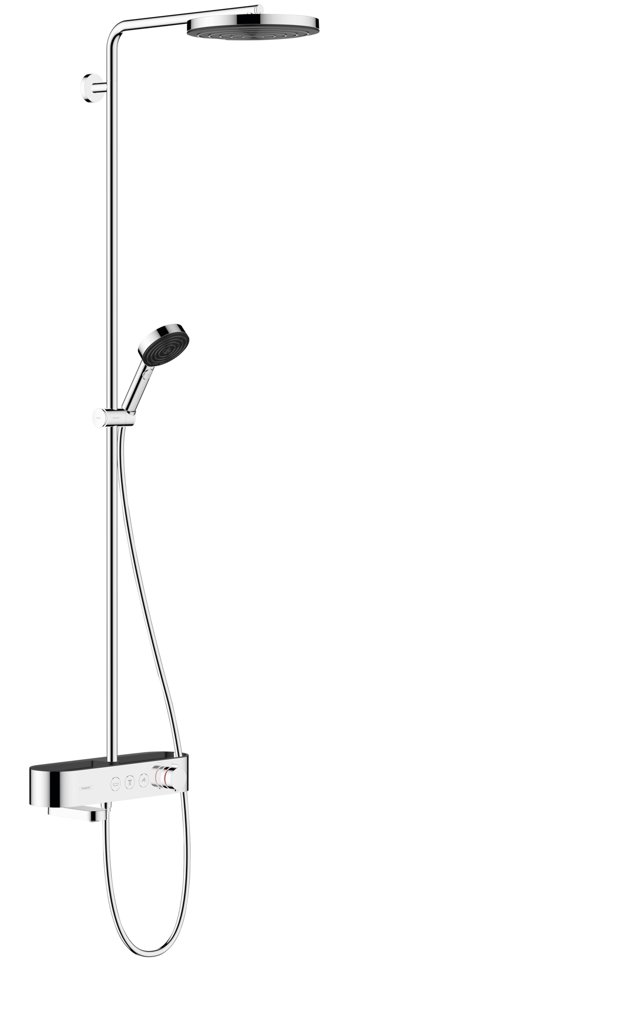 Hansgrohe Pulsify S260 thermostatische kraan regendoucheset Glanzend Chroom