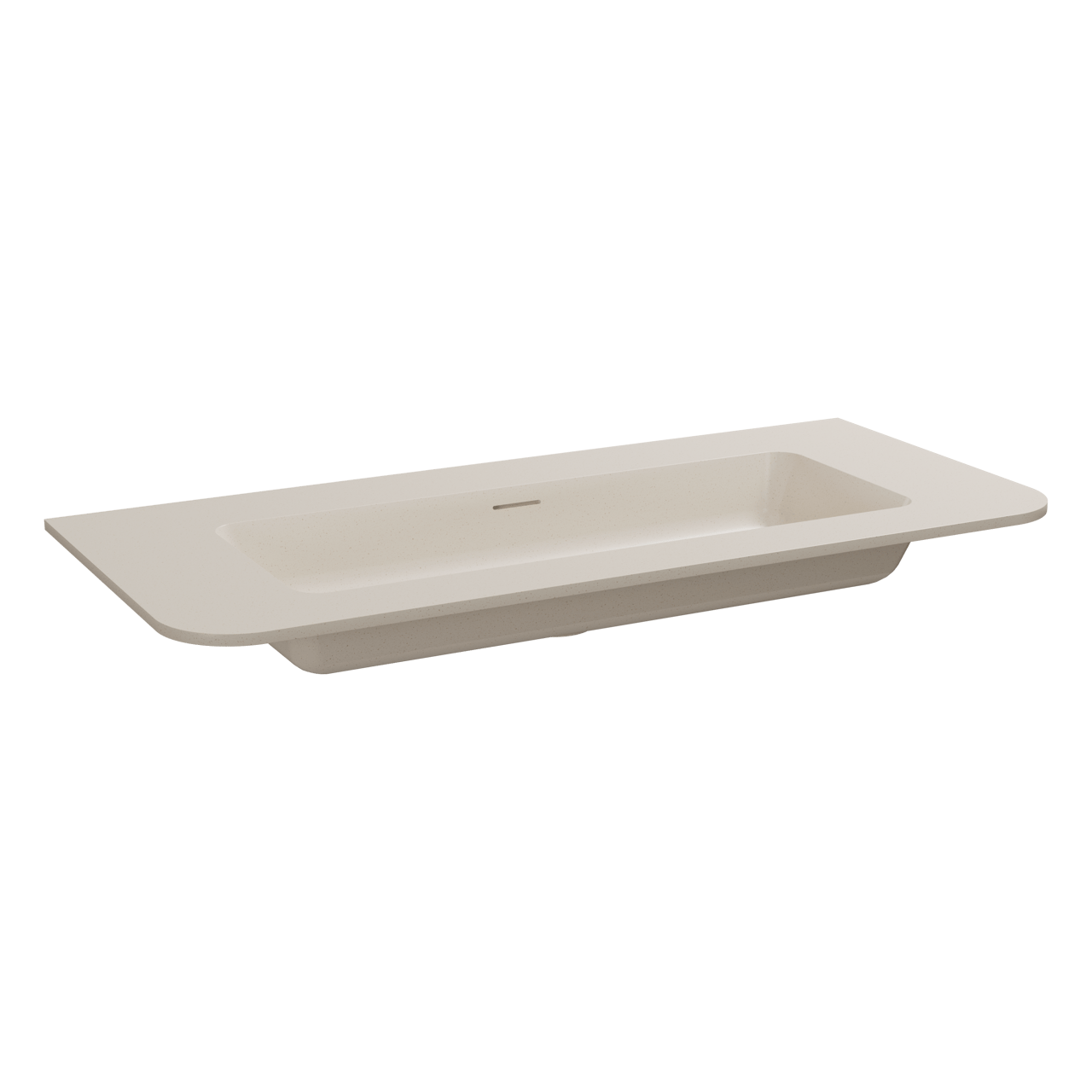 Storke Mata Soft plan simple solid surface beige granite 100 x 46 cm