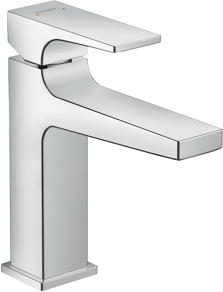 Hansgrohe Metropol 110 Niedrige Waschtischarmatur Chrom glänzend