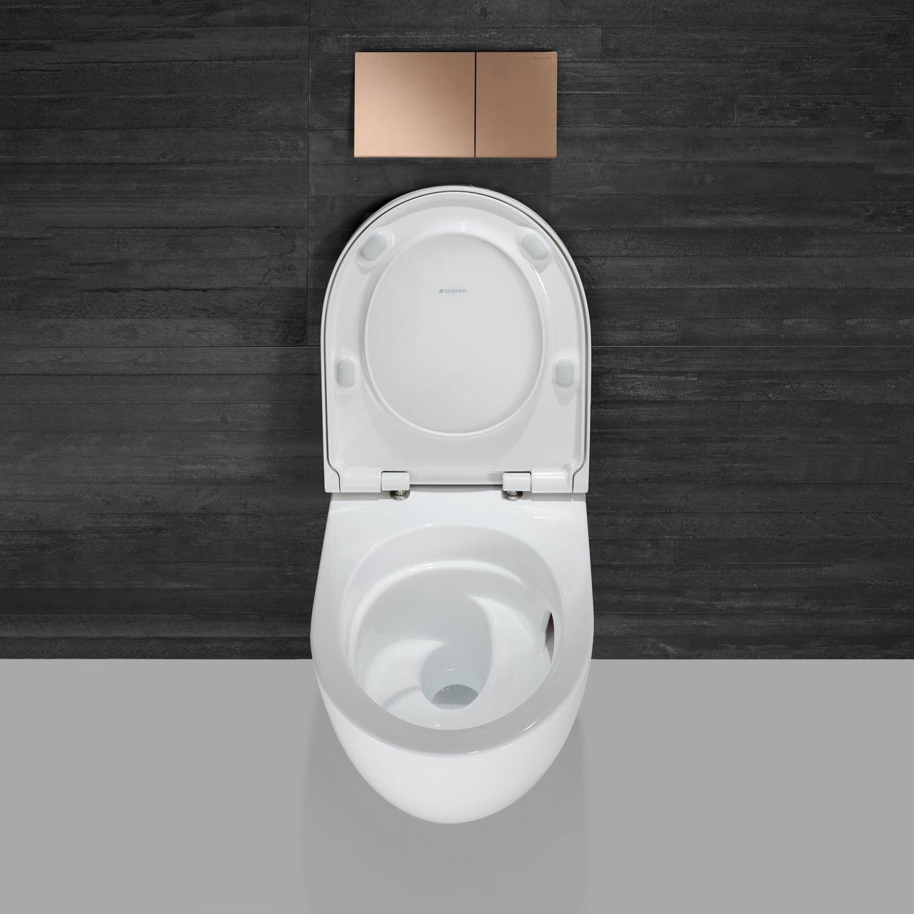 Geberit Acanto WC suspendu blanc brillant sans bride