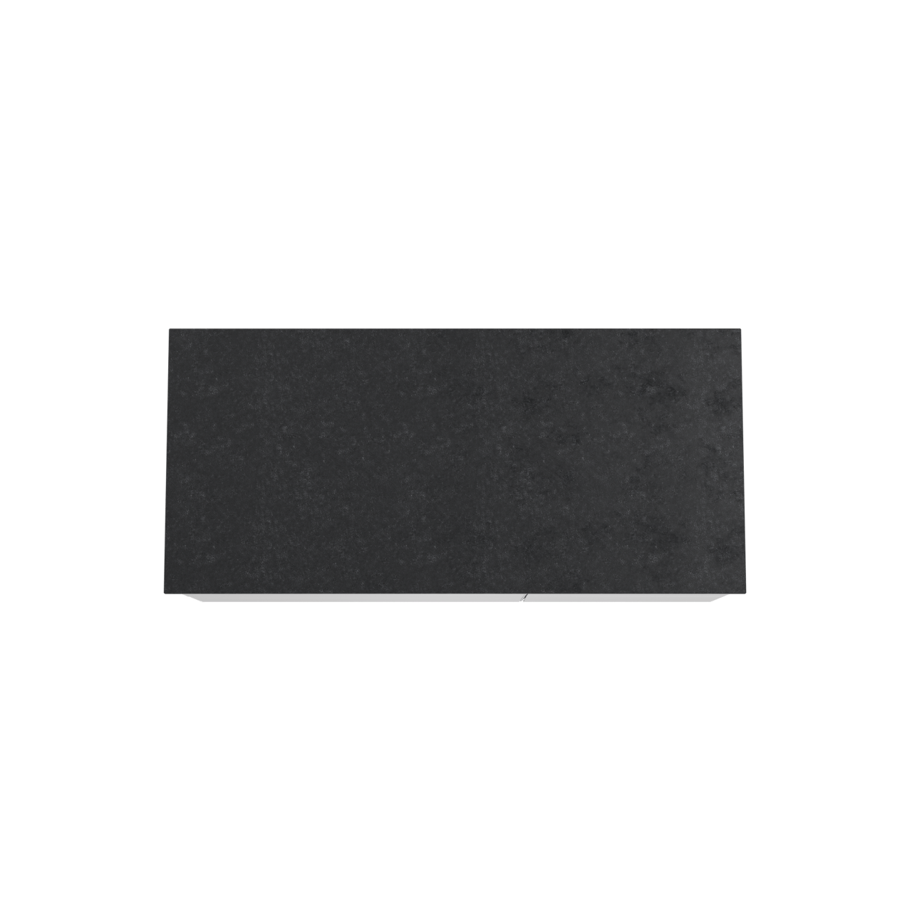 Balmani Mitra meuble salle de bains suspendu 120 x 55 cm blanc mat avec Stretto tablette simple en granit noir