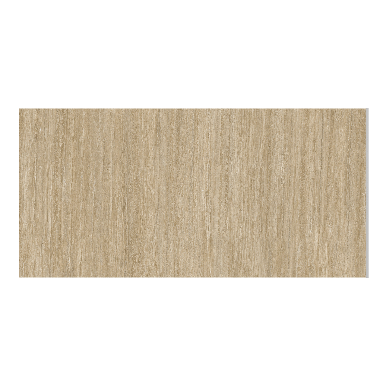 Florris Sevilla SPC wandpanelen, 4 stuks, 120 x 60 cm, Travertin