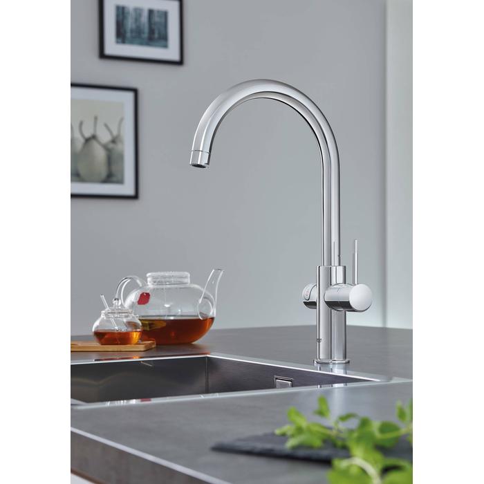 Grohe Red Duo keukenkraan glanzend chroom