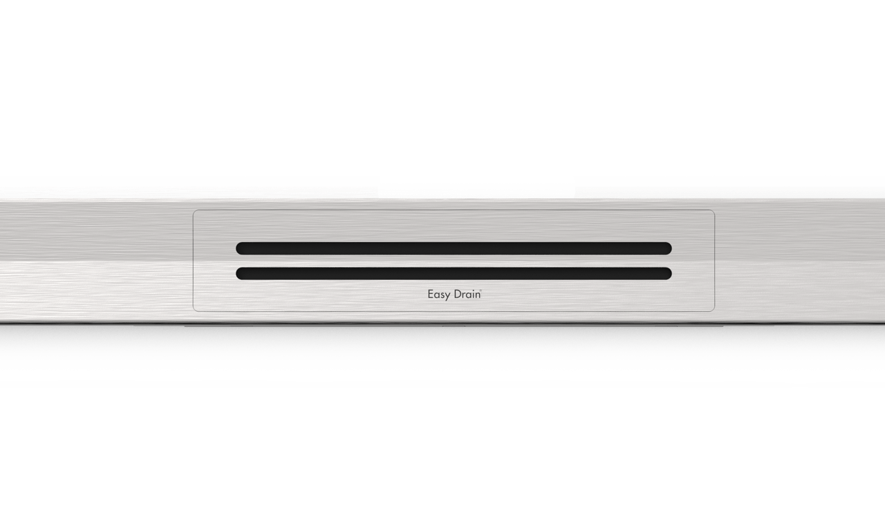 Easy Drain R-Line Clean Color Duschrinne 80cm Brushed Stainless Steel