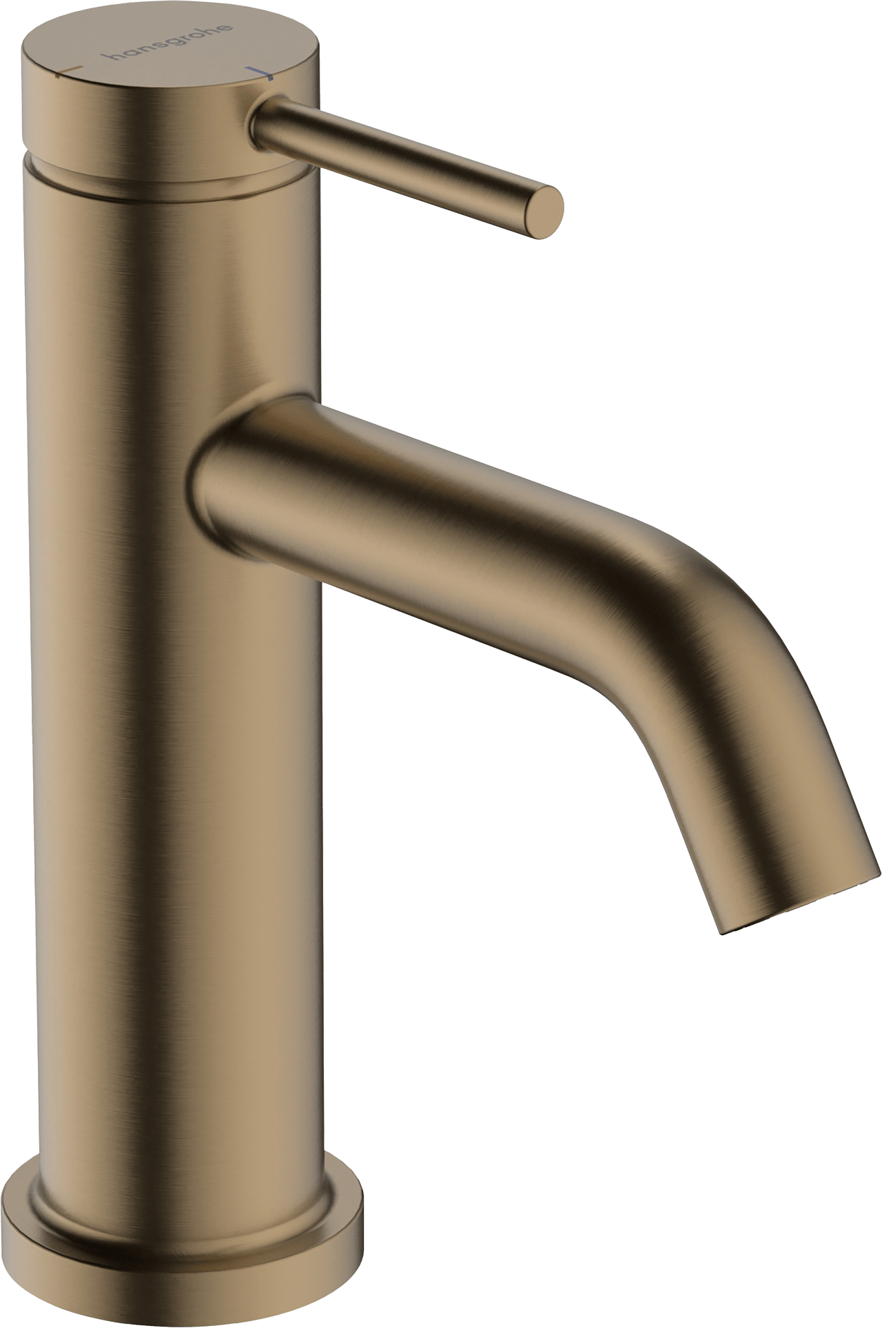 Hansgrohe Tecturis S80 verlaagde wastafelkraan Brushed Bronze