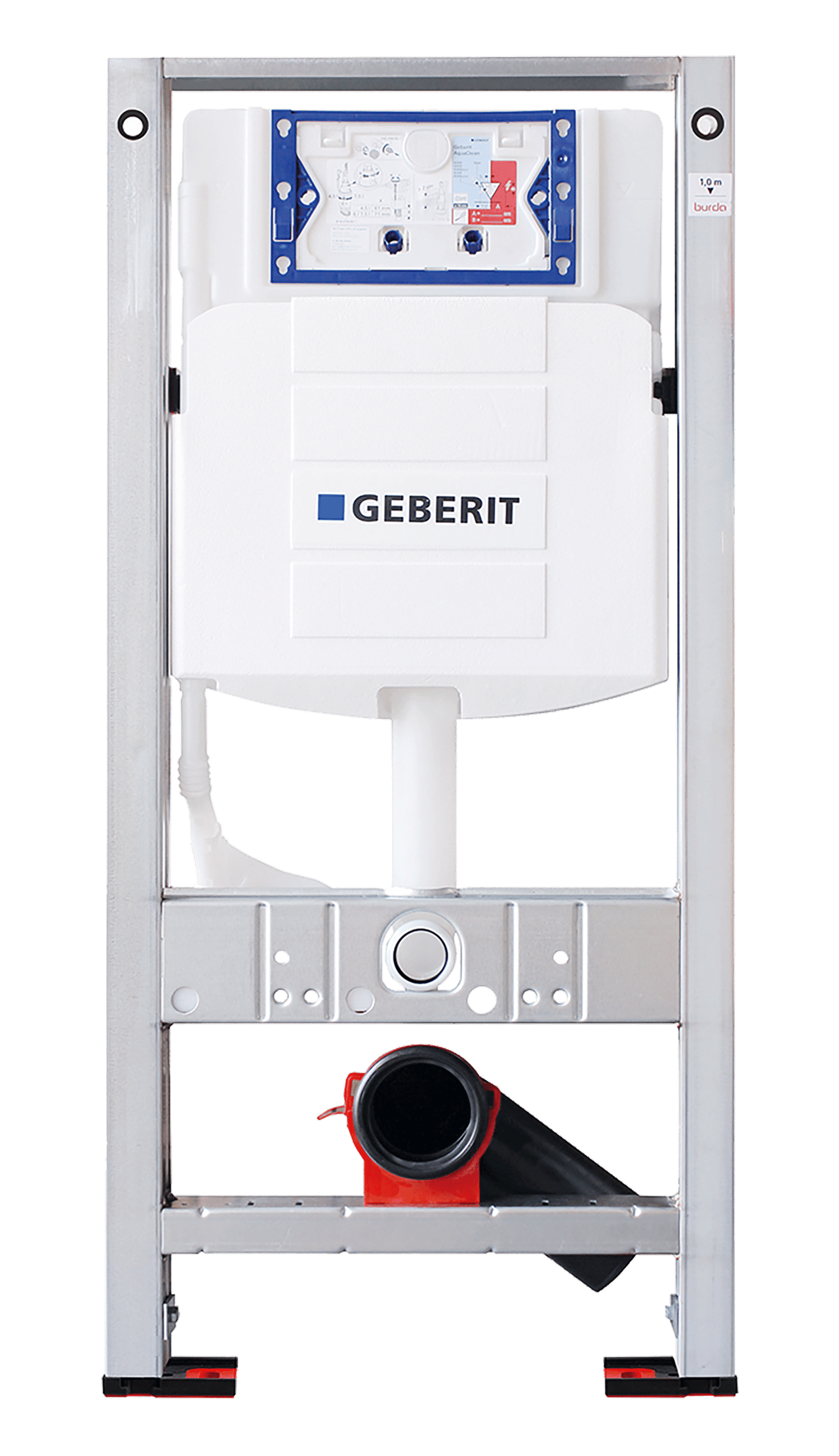 Burda Element für Wand-WC mit Geberit Sigma UP320 Spülkasten