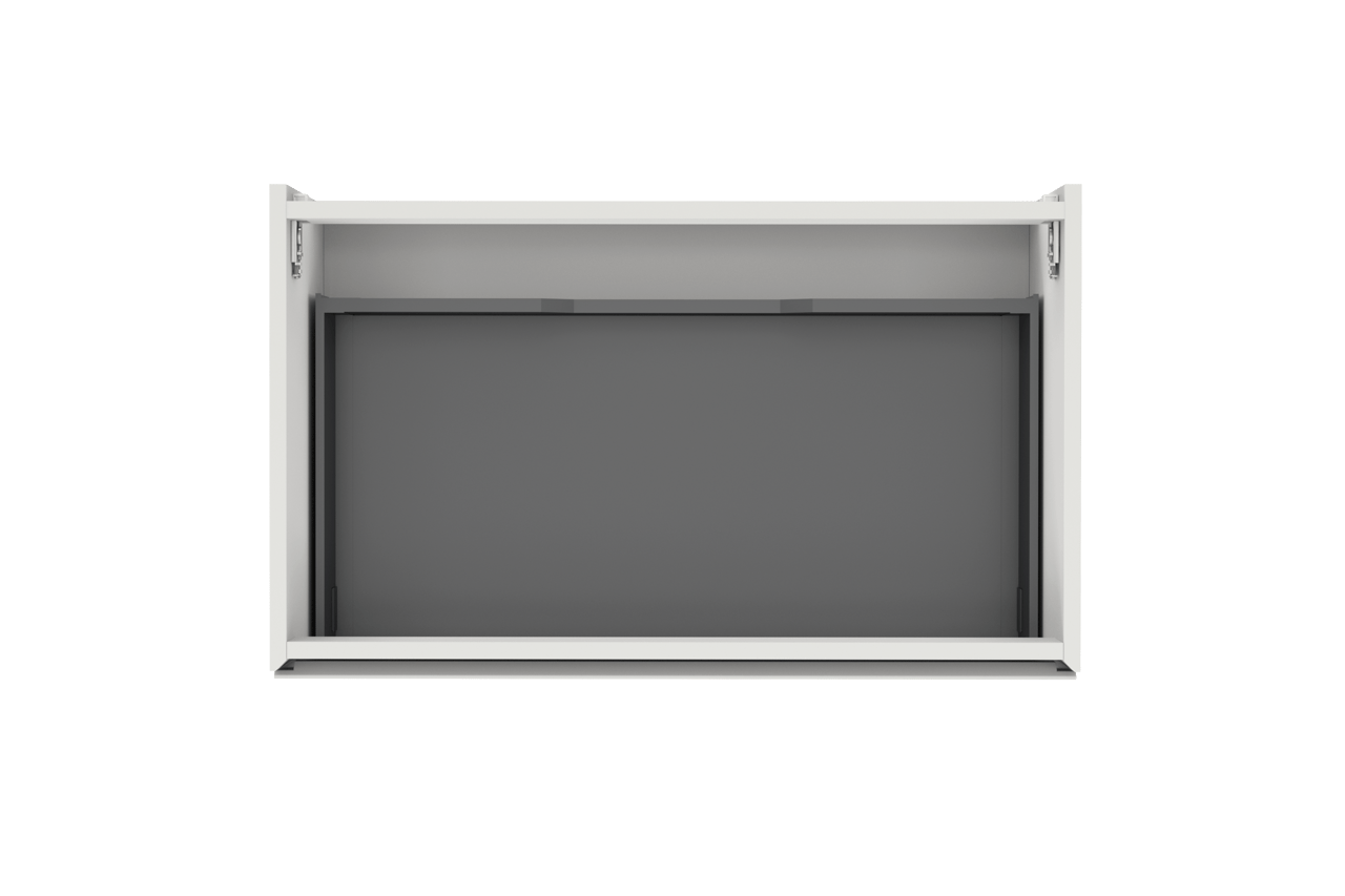 Storke Edge zwevende wastafelonderkast 85 x 52 cm mat wit 1 lade