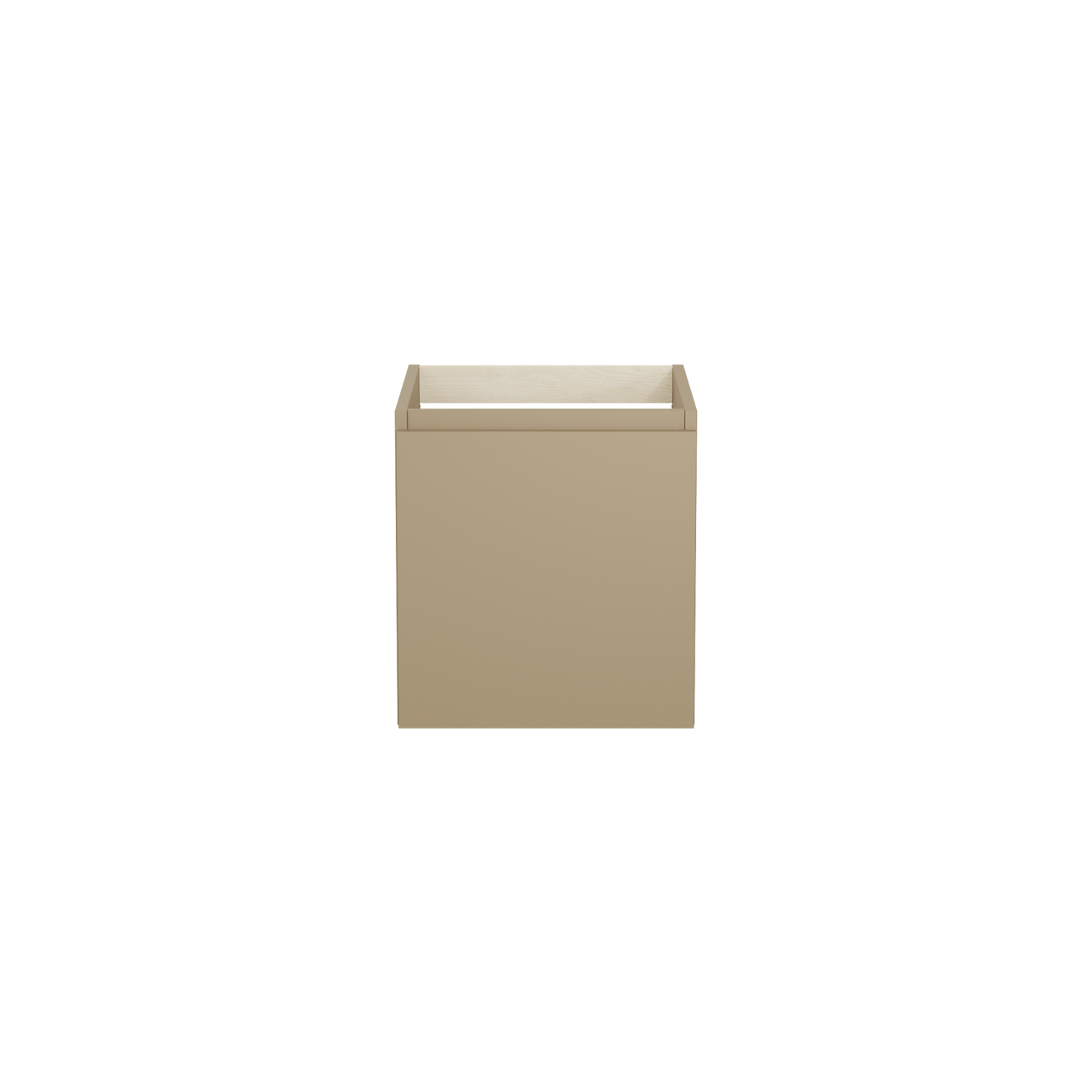 Balmani Sfera by Lucida meuble sous-lavabo suspendu 45 x 55 cm Dune 2 tiroirs