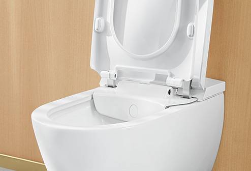 Villeroy & Boch ViClean-I100 WC Japonais Blanc Brillant bride de rinçage fine