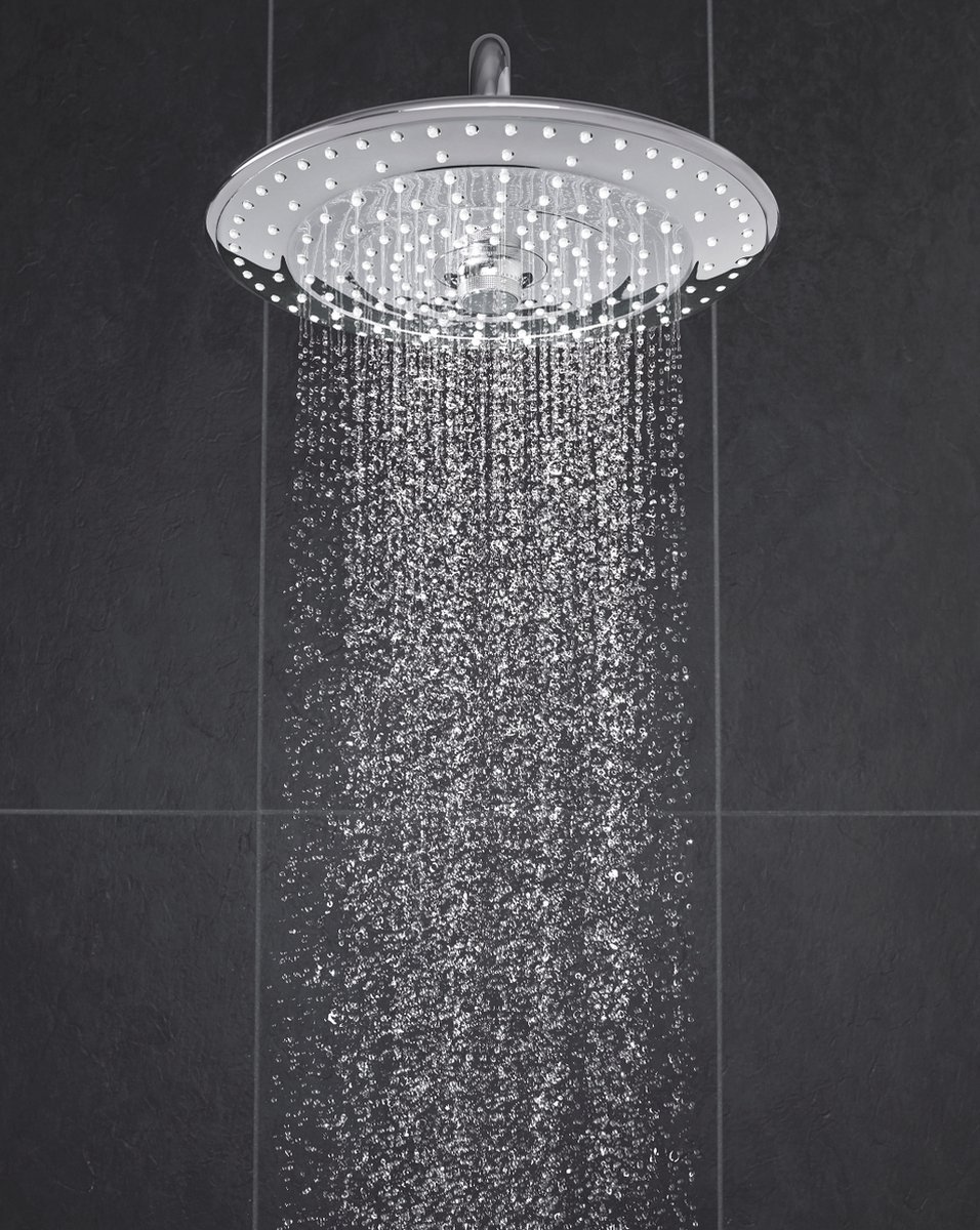 Grohe Euphoria System 260 colonne de douche de pluie mitigeur thermostatique chrome brillant