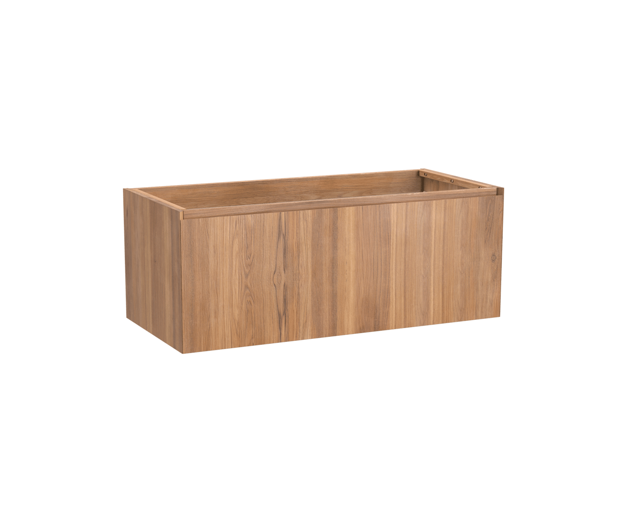 Balmani Idra by Mitra zwevende wastafelonderkast 120 x 55 cm teak 2 lades