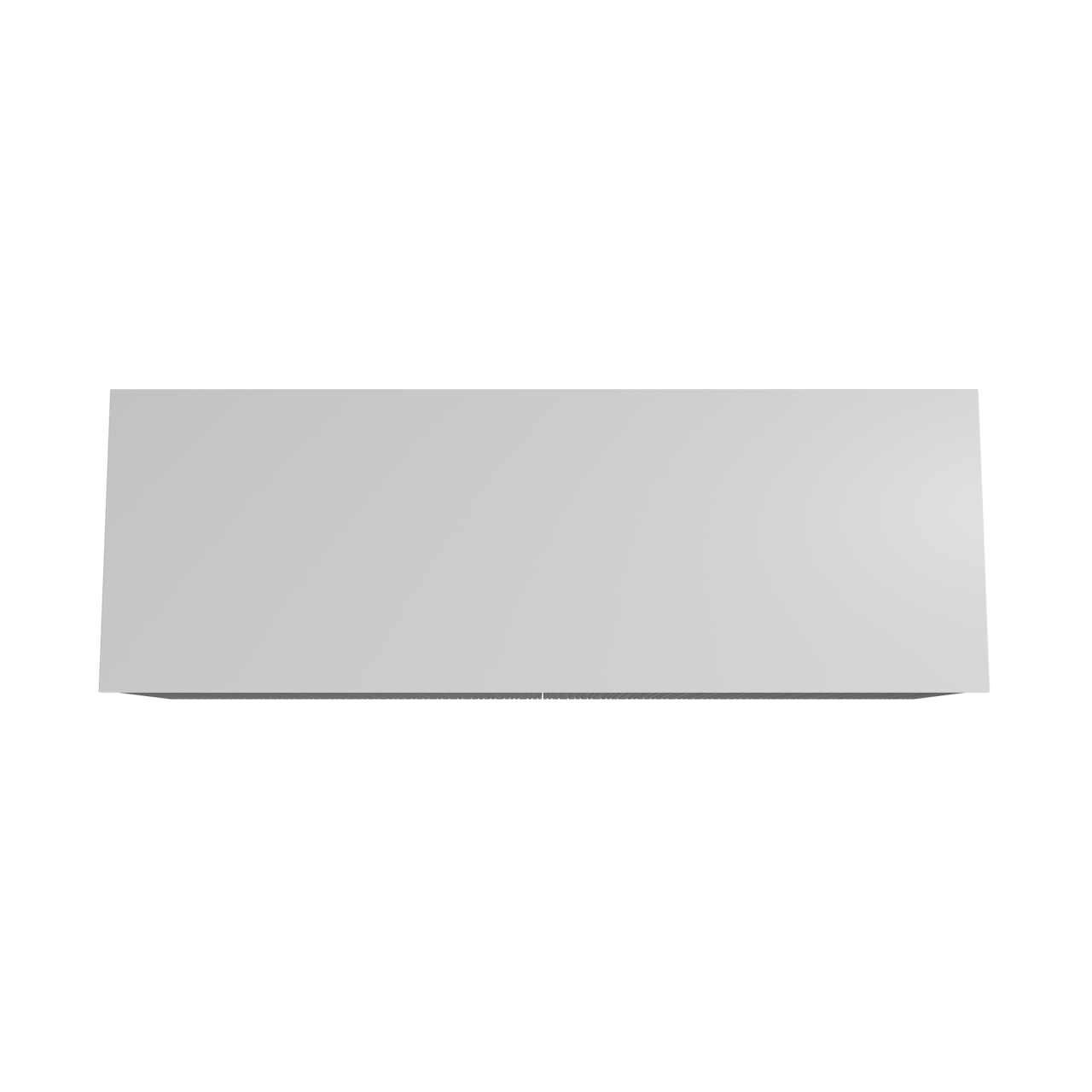 Storke Ribs zwevend badkamermeubel 150 x 52 cm zwarte eik met Tavola enkel of dubbel tablet in solid surface mat wit, Verticale asymmetrische rechte ribbel
