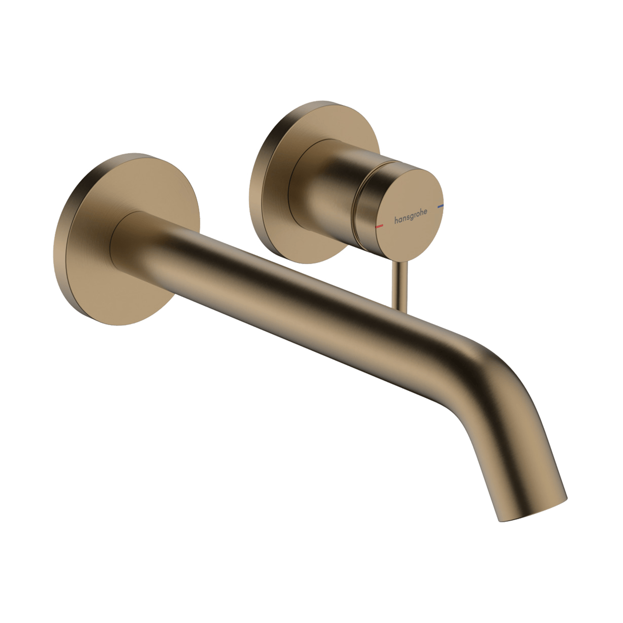 Hansgrohe Tecturis S inbouw wastafelkraan Brushed Bronze
