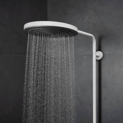 Hansgrohe Pulsify S260 Puro thermostatische kraan regendoucheset mat wit