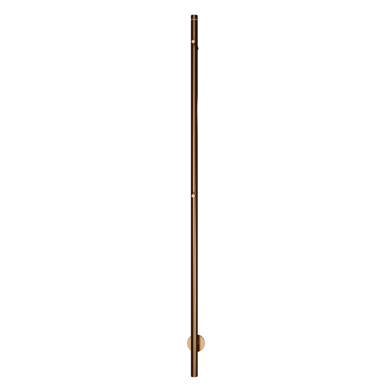Blaufoss Mondo handdoekwarmer 3 x 170 cm brushed rosegold 35W