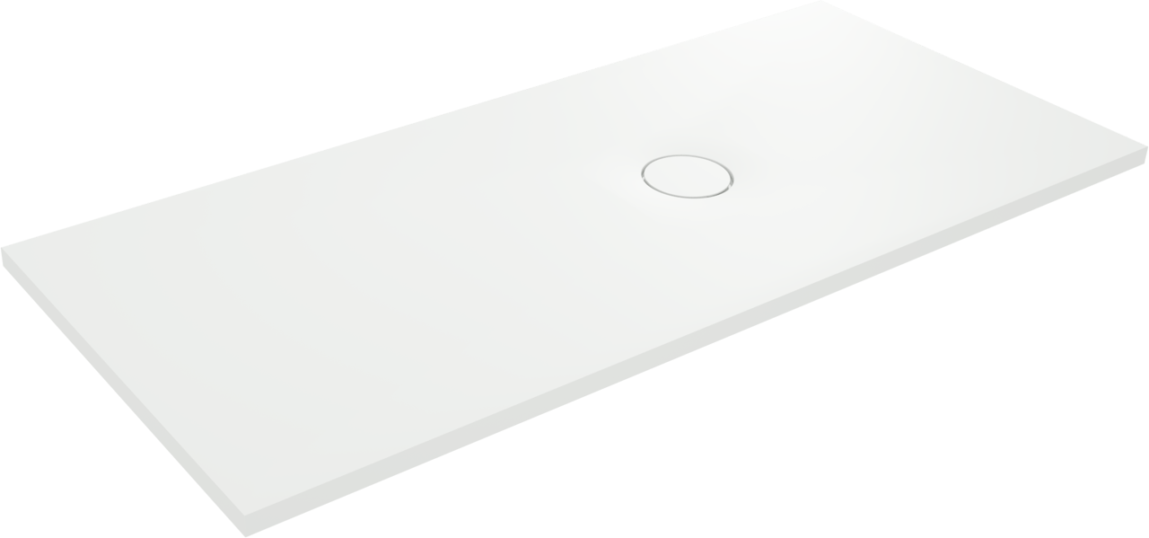 Balmani Lago receveur de douche 160 x 70 cm Solid Surface blanc mat