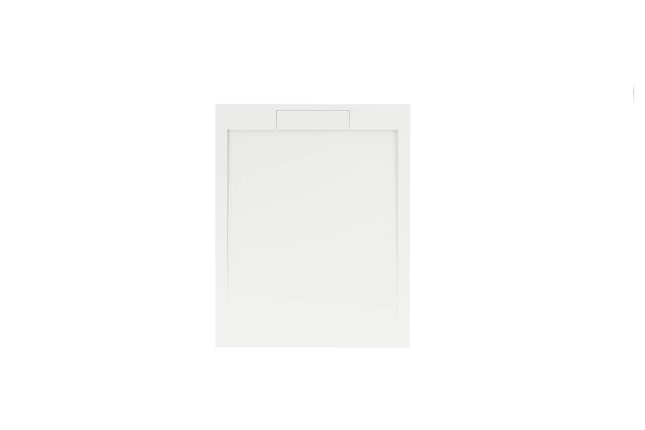 Balmani Andes douchebak 100 x 80 cm Solid Surface mat wit