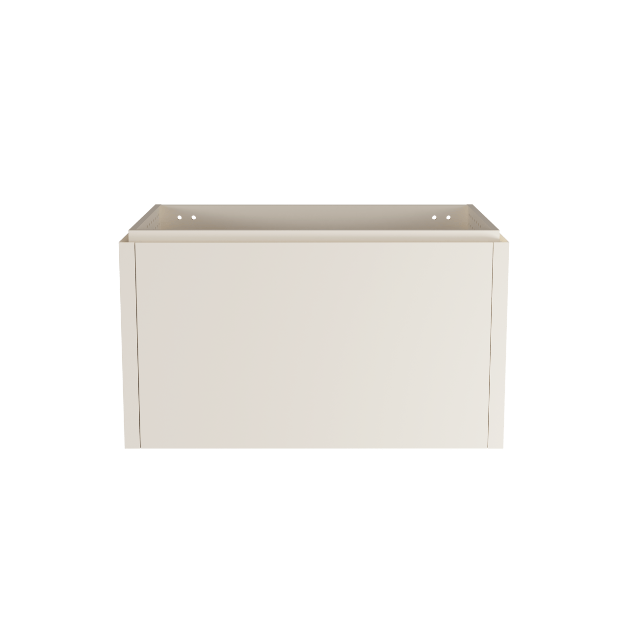 Balmani Eclips hängendes möbelstück Waschtischunterschränke 90 x 55 cm Sandbeige 2 Schubladen