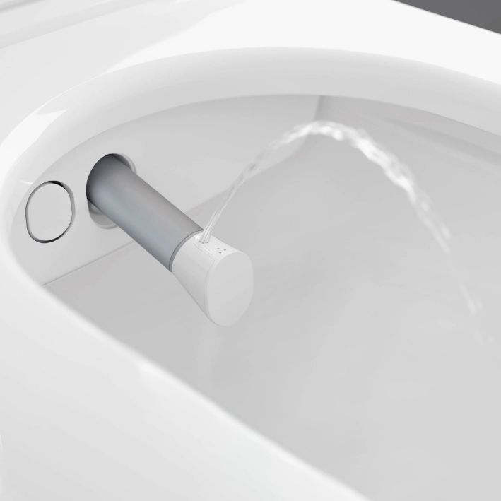 Villeroy & Boch ViClean-I200 Dusch-WC Weiß Glänzend ohne Spülrand