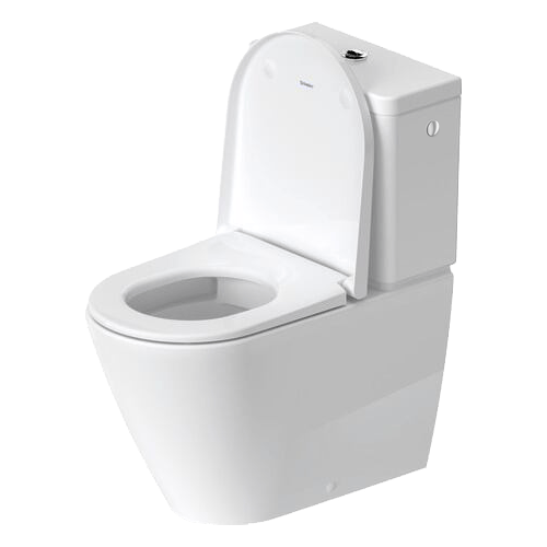 Duravit D-Neo wc à poser blanc brillant sans rebord