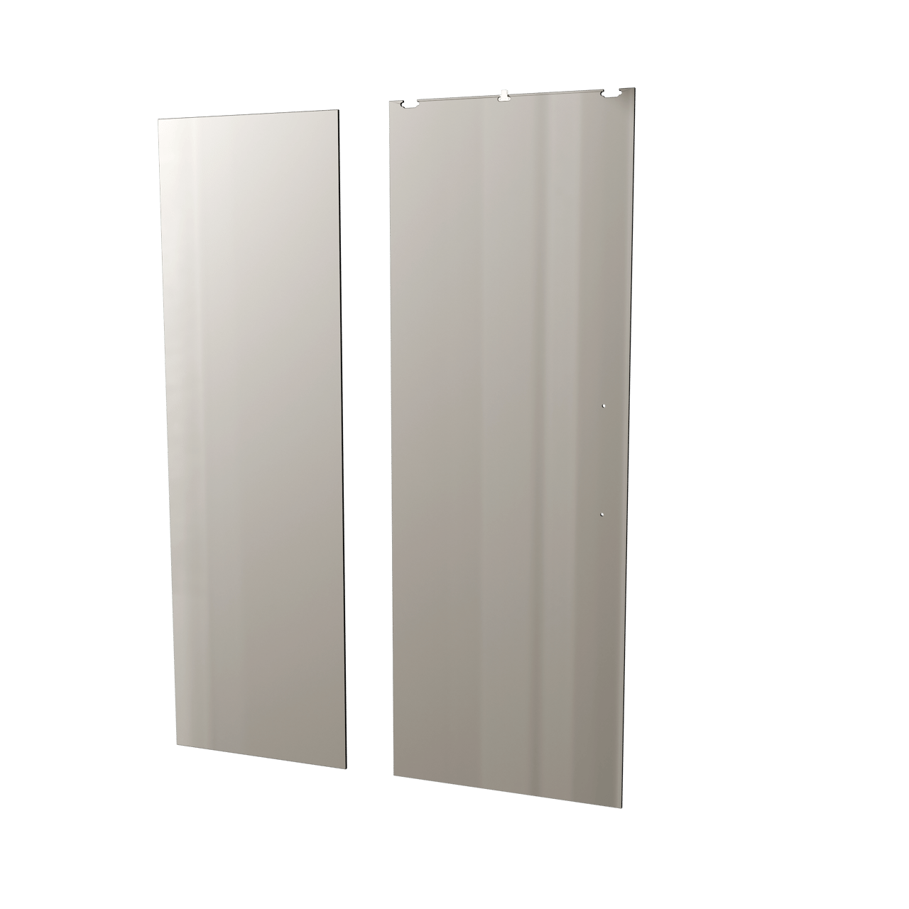 Balmani Senses Design douche schuifdeur links 140 cm x 210 cm Reflex spiegelglas