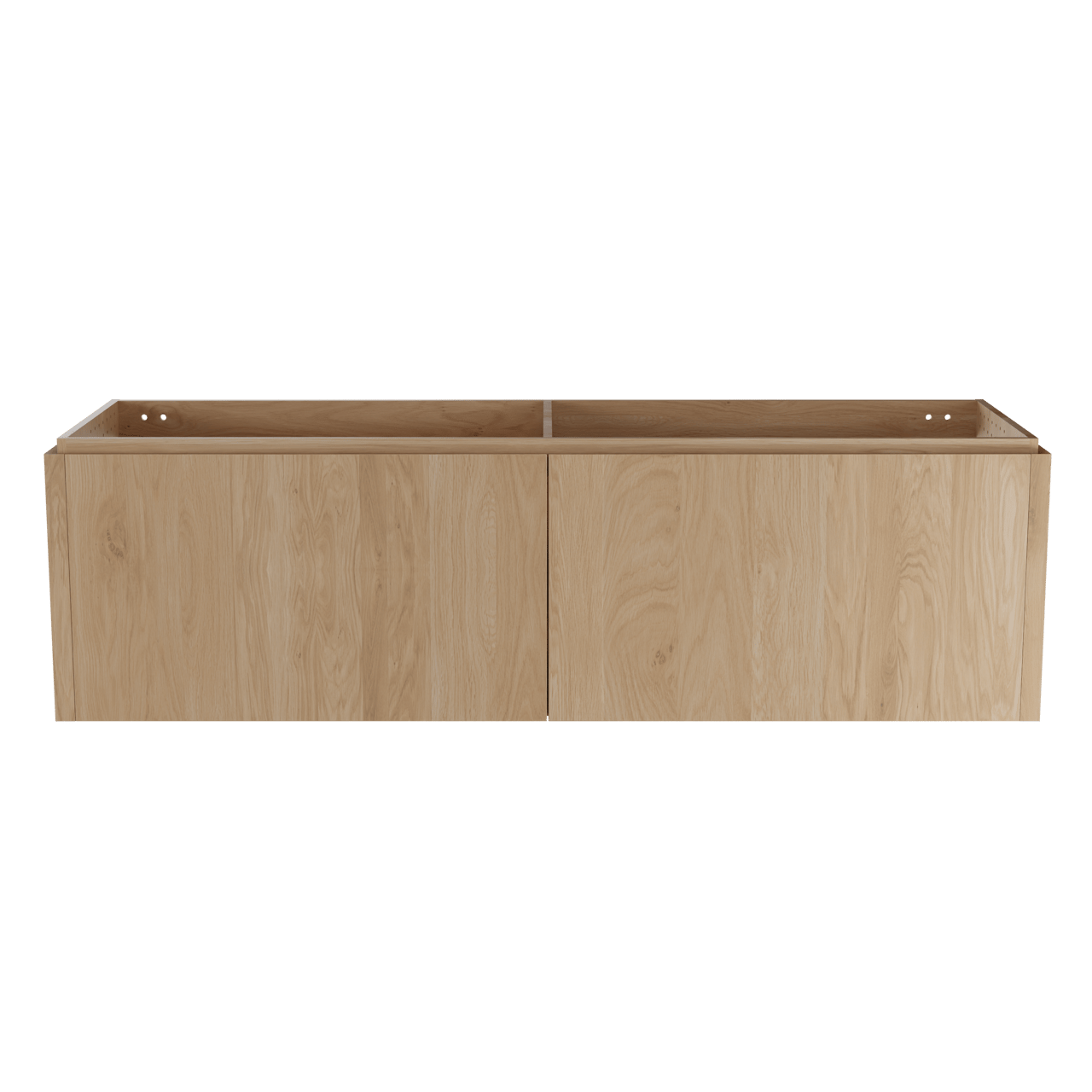Balmani Eclips meuble sous-vasque suspendu 180 x 55 cm Chêne naturelle 4 tiroirs