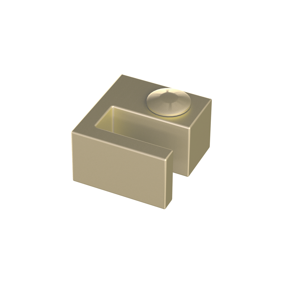 Balmani Modular bevestigingsblokje Brushed Champagne Gold
