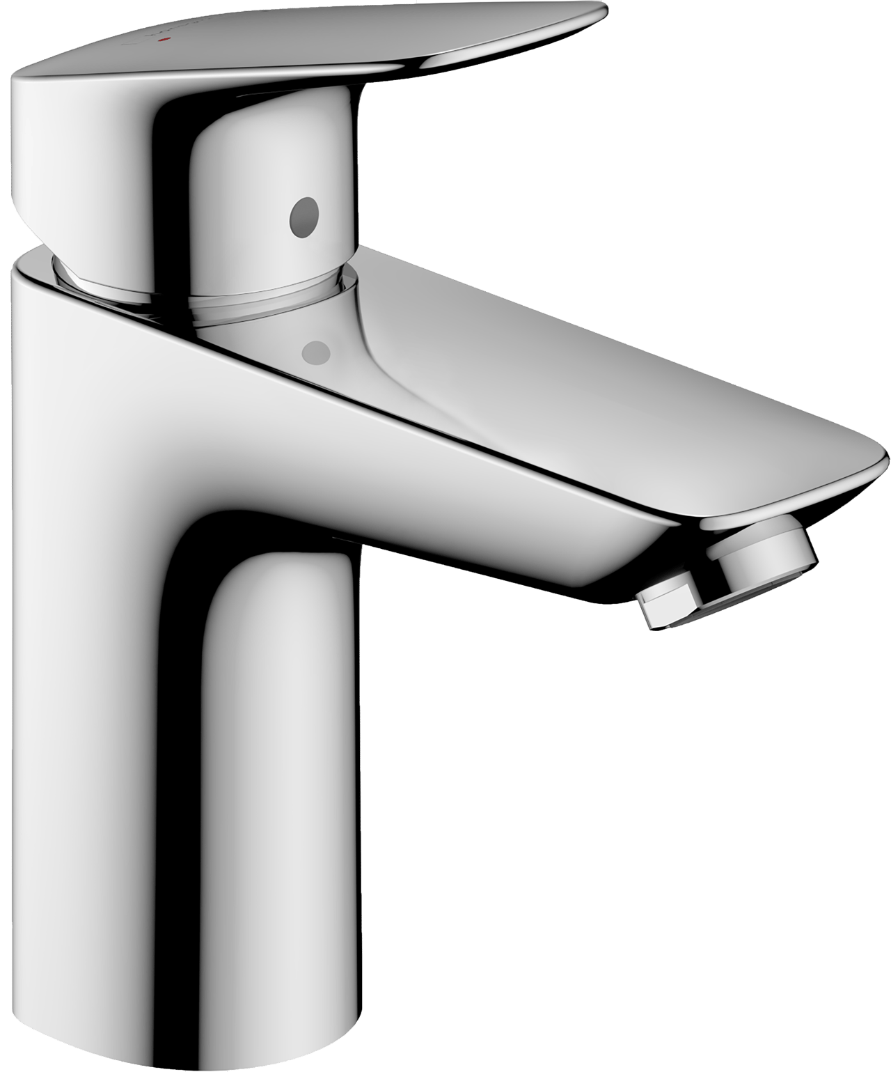 Hansgrohe Logis 100 robinet de lavabo bas Chrome Brillant