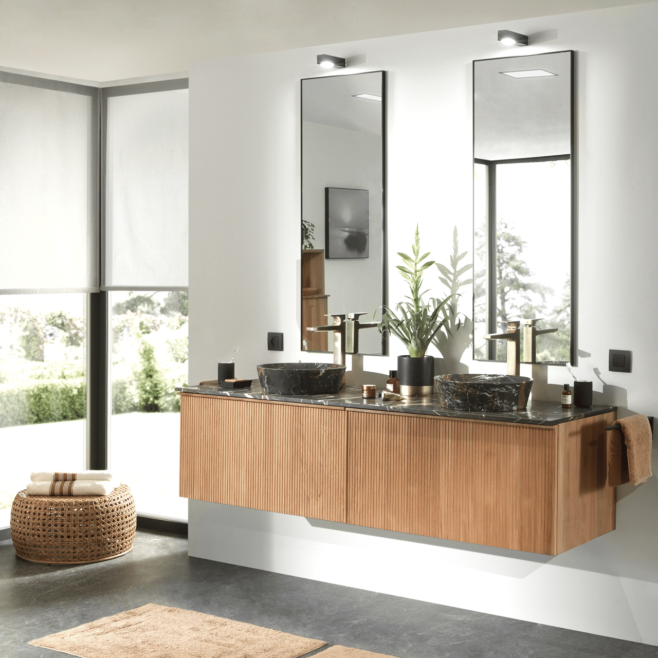 Hansgrohe Metropol 260 verhoogde wastafelkraan Brushed Bronze