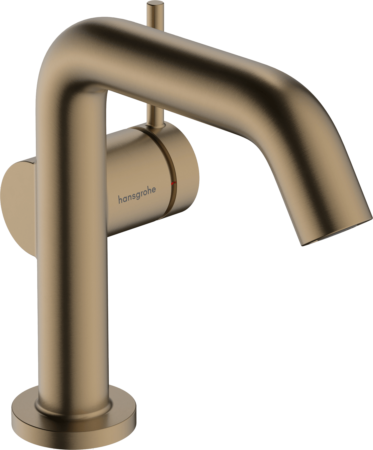 Hansgrohe Tecturis S110 Fine verlaagde wastafelkraan Brushed Bronze