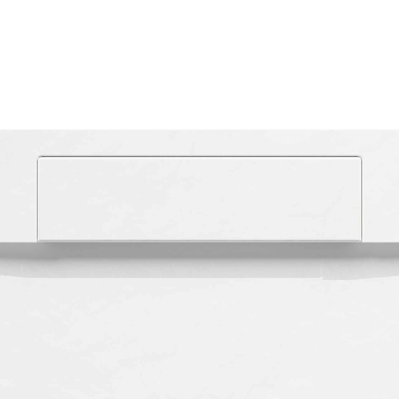 Balmani Dolce Duschwanne: 140 x 90 cm, Solid Surface, Weiß matt