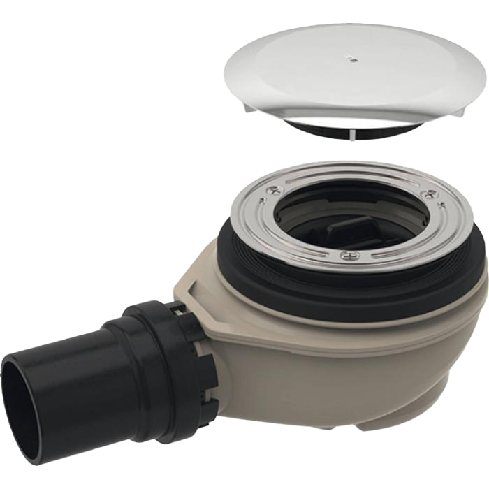 Geberit Metro siphon de douche Ø 90 mm chrome