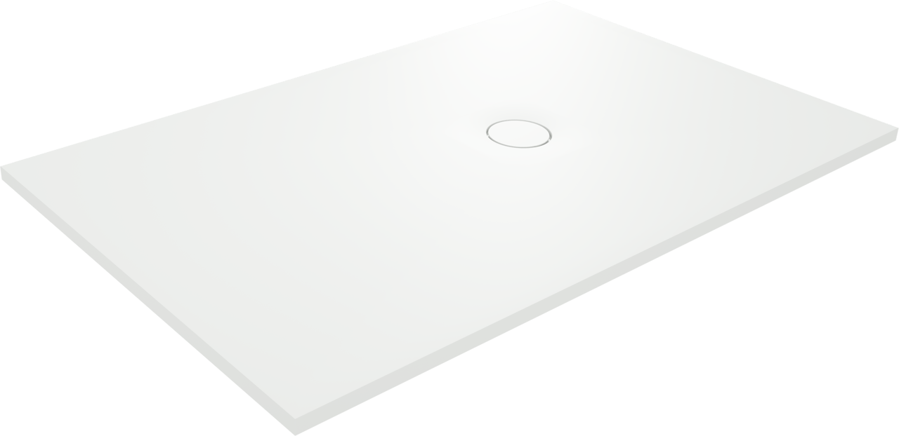 Balmani Lago receveur de douche 160 x 100 cm Solid Surface blanc mat